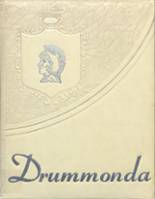 Drummond High School 1951 yearbook cover photo