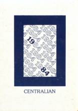 1984 Central Christian High School Yearbook from Kidron, Ohio cover image