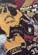 Boyden-Hull High School 1988 yearbook cover photo
