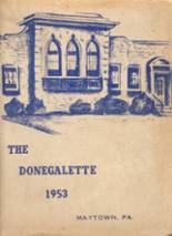 East Donegal High School 1953 yearbook cover photo