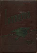 Edison High School 1952 yearbook cover photo