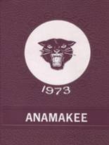 Alpena High School 1973 yearbook cover photo