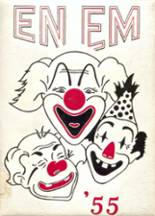 1955 Central High School Yearbook from North manchester, Indiana cover image