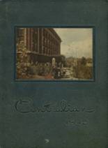 Central High School 1945 yearbook cover photo