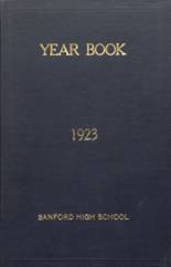Sanford High School 1923 yearbook cover photo