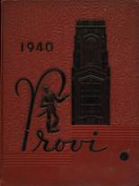 Proviso East High School 1940 yearbook cover photo