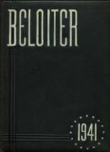 Beloit Memorial High School 1941 yearbook cover photo