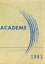 Academy High School 1963 yearbook cover photo