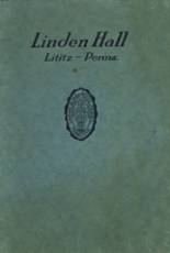 Linden Hall All Girls High School 1931 yearbook cover photo