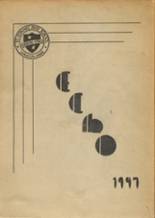 St. Dominic High School 1947 yearbook cover photo