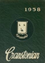 Cranston High School East 1958 yearbook cover photo