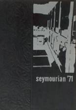 Seymour High School 1971 yearbook cover photo