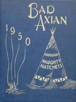 Bad Axe High School 1950 yearbook cover photo