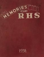 Republic Local School 1938 yearbook cover photo