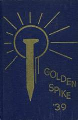 1939 Weber High School Yearbook from Ogden, Utah cover image