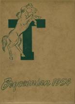 Bryce Valley High School 1954 yearbook cover photo