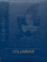 Columbia High School 1950 yearbook cover photo