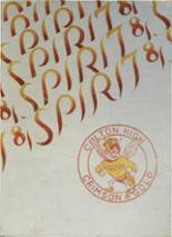 1981 Colton High School Yearbook from Colton, California cover image