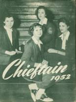 Wayne City High School 1952 yearbook cover photo