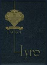 1961 Lawrence High School Yearbook from Fairfield, Maine cover image