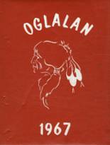 1967 Oglala Community High School Yearbook from Oglala, South Dakota cover image