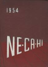 New Castle High School 1954 yearbook cover photo