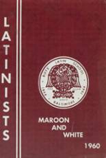 Boys Latin School of Maryland 1960 yearbook cover photo