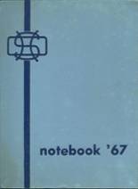 Oshkosh High School 1967 yearbook cover photo