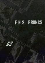 Frenchtown High School 1962 yearbook cover photo