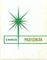 Madison High School 1965 yearbook cover photo