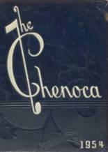 Cherryville High School 1954 yearbook cover photo