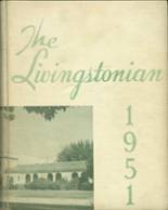 Livingston High School 1951 yearbook cover photo