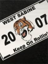 West Sabine High School 2007 yearbook cover photo