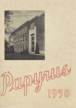 Pendleton High School 1950 yearbook cover photo