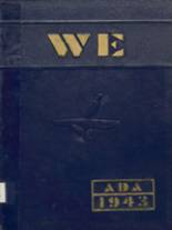 Ada High School 1943 yearbook cover photo