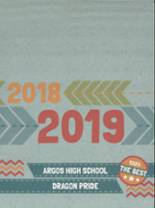 Argos Community High School 2019 yearbook cover photo