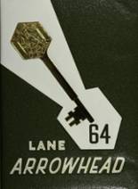 Lane Technical High School 1964 yearbook cover photo