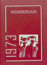 Homer High School 1973 yearbook cover photo