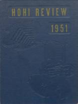 Hoffman High School 1951 yearbook cover photo