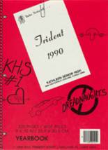 Kathleen High School 1990 yearbook cover photo