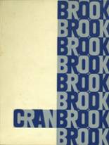 Cranbrook School 1960 yearbook cover photo