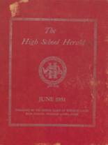 Windsor Locks High School 1951 yearbook cover photo