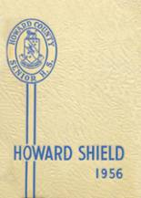 Howard High School 1956 yearbook cover photo