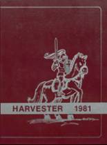 Harvest Temple Christian School 1981 yearbook cover photo