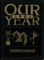 Dawson-Boyd High School 1981 yearbook cover photo