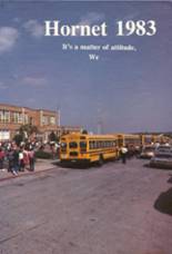 Booker T. Washington High School 1983 yearbook cover photo