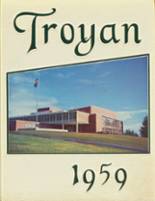 Wilson High School 1959 yearbook cover photo