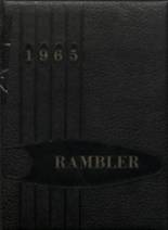 Roseau High School 1965 yearbook cover photo