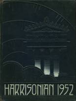 Harrison Technical High School 1952 yearbook cover photo