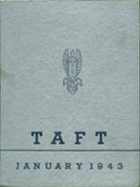 Taft High School 1943 yearbook cover photo